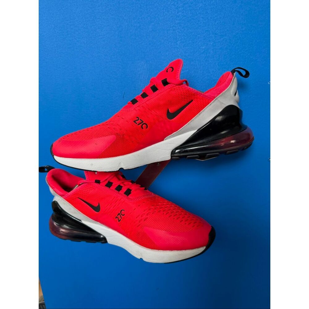 Nike Air Max 270 Red Orbit Men's Shoes Sneakers Size 12 EXCELLENT RARE - Picture 2 of 6